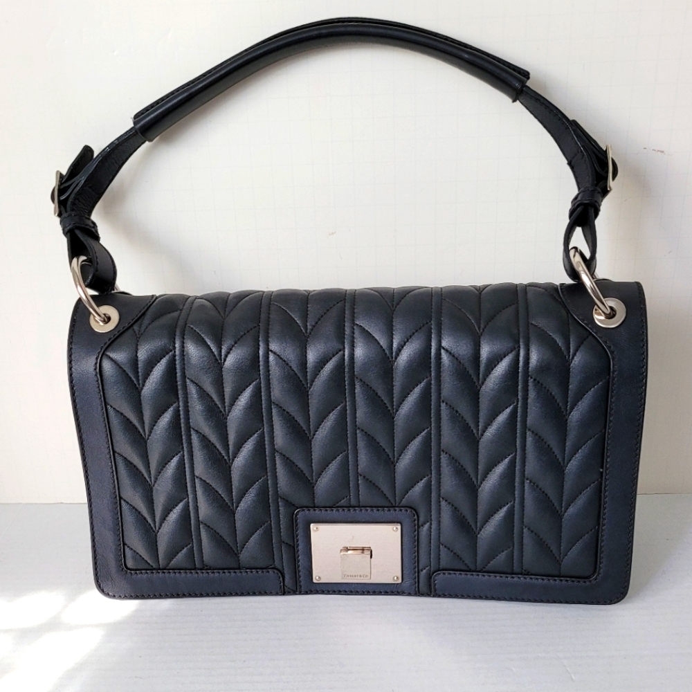 Tiffany & Co. Quilted Leather Shoulder Bag
